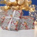 Search for christmas door wrapping paper Vintage