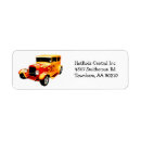 Search for antique car return address labels Automobile