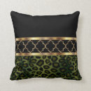 Search for olive green and gold pillows Modern
