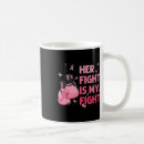 Search for support breast cancer awareness mugs Fight