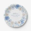Search for blue paper plates Blue bridal shower