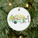 Search for happy camper ornaments Camping