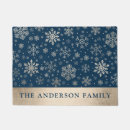Search for blue snowflakes christmas doormats Pattern