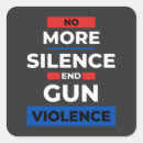 Search for anti violence stickers Silence
