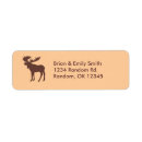 Search for moose return address labels Animals