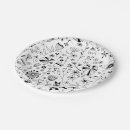 Recherche de lignes assiettes Noir et blanc