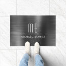 Search for cool modern doormats Black