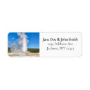 Search for wyoming return address labels National park