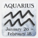 Search for the zodiac stickers Aquarius