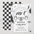 Search for skateboarding birthday invitations Urban sports party