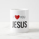Search for i heart jesus mugs Religion