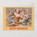 Recherche de clown drôle cartes postales Étrange
