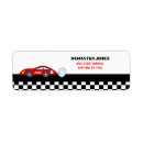 Search for oneness return address labels Race car