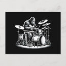 Recherche de percussions cartes postales Musicien