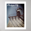 Recherche de le lac michigan posters Rivage