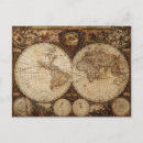 Search for ancient world maps postcards Antique