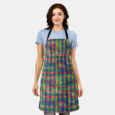 Search for purple gingham aprons Geometric