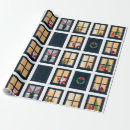 Search for advent wrapping paper Santa