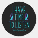 Search for suicide awareness stickers Mental health matters