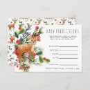 Search for winter greenery baby shower invitations Forest