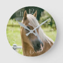 Search for beautiful horse clocks Pony
