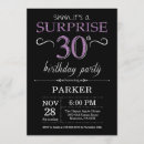 Recherche de black 30ans anniversaire invitations Anniversaire de femme