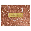 Search for bronze gift bags Glitter