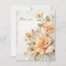 Search for rose wedding note cards Pretty