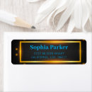 Search for blue sky return address labels Trendy