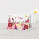 Search for blooming plants cards Watercolor