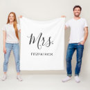 Search for mr and mrs blankets Bride