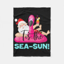 Search for christmas flamingo blankets Sea