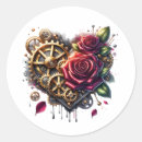 Search for metallic red stickers Heart