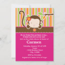 Recherche de monkey baby shower invitations Bébé