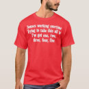 Search for overtime tshirts Birthday
