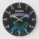 Search for dinosaur nursery clocks Velociraptor