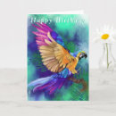 Search for parrot birthday cards Beautiful