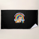 Search for rainbow unicorn beach towels Kawaii