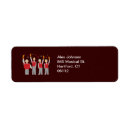 Search for singing return address labels Red