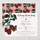 Recherche de framboise invitations Rouge