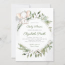 Recherche de foliage baby shower invitations Aquarelle