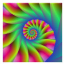 Recherche de spirale posters Bleu