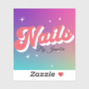 Search for nail technician stickers Nails