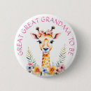 Recherche de girafffes badges Floral