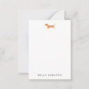 Search for dachshund note cards Cute