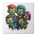 Recherche de zombies carreaux Éffrayant