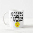 Search for funny good luck mugs Coworker