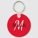 Search for red keychains Minimal