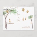 Search for tropical save the dates Palm trees