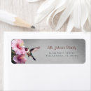 Search for pink and grey return address labels Modern